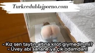 Külotsuz yoga yapan üvey kız kardeş - Türk kız yoga porno